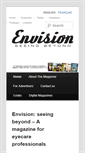 Mobile Screenshot of envisionmagazine.ca